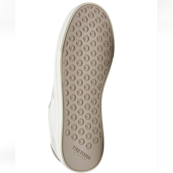 NWT Women's Tretorn Hopper White and Gold Sneakers - Picture 7 of 9